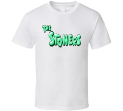 The Stoners Flinstones Parody Weed Cannabis T Shirt The Stoners Flinstones Parody Weed Cannabis T Shirt