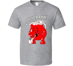 Oh Yeah Kool Aid Man Stoner Bong Water Pipe T Shirt