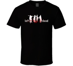 Left 4 Dead Silhouettes Zombie Video Game Gaming Fan T Shirt Left 4 Dead Silhouettes Zombie Video Game Gaming Fan T Shirt