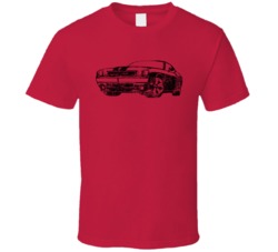 Dodge Challenger Retro Classic American Muscle Car Fan Worn Look T Shi Dodge Challenger Retro Classic American Muscle Car Fan Worn Look T Shi