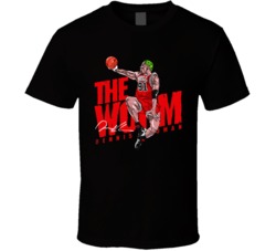 The Worm Dennis Rodman Basketball T Shirt