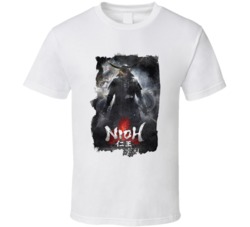 Nioh Dragon Of The North Video Game Grunge Look T Shirt Nioh Dragon Of The North Video Game Grunge Look T Shirt