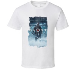 Ghost Of Tsushima Video Game Poster Grunge Look T Shirt Ghost Of Tsushima Video Game Poster Grunge Look T Shirt