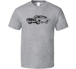 Retro Classic American Muscle Car Fan Worn Look T Shirt Retro Classic American Muscle Car Fan Worn Look T Shirt