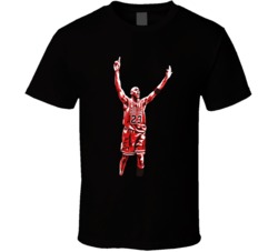 Six Ring Michael Jordan Vector Basketball T Shirt