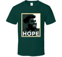 Mekhi Becton Hope New York J Football Sports Team Fan Hope T Shirt Mekhi Becton Hope New York J Football Sports Team Fan Hope T Shirt