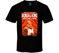 Joe Exotic Burrow Bengal King Football T Shirt Joe Exotic Burrow Bengal King Football T Shirt