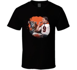 Joe Burrow Tiger King Cincinnati Football T Shirt Joe Burrow Tiger King Cincinnati Football T Shirt