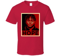 Brandon Aiyuk Hope San Francisco Football Sports Team Fan Hope T Shirt Brandon Aiyuk Hope San Francisco Football Sports Team Fan Hope T Shirt