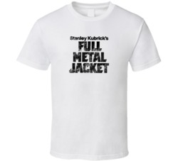 Full Metal Jacket 1987 Essential 80s Movie Film Fan Worn Look T Shirt Full Metal Jacket 1987 Essential 80s Movie Film Fan Worn Look T Shirt