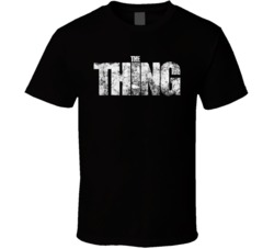 The Thing 1982 Essential 80s Movie Film Fan Worn Look T Shirt The Thing 1982 Essential 80s Movie Film Fan Worn Look T Shirt