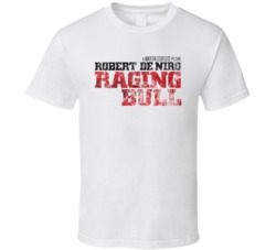 Raging Bull 1980 Essential 80s Movie Film Fan Worn Look T Shirt Raging Bull 1980 Essential 80s Movie Film Fan Worn Look T Shirt