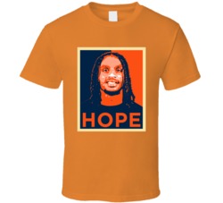 Tyrie Cleveland Hope Denver Football Sports Team Fan Hope T Shirt Tyrie Cleveland Hope Denver Football Sports Team Fan Hope T Shirt