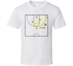 Triangle Offence Chicago Basketball T Shirt