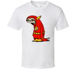 The Flash Sloth Cartoon T Shirt