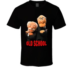 Muppet Show Waldorf Statler Old School T Shirt Muppet Show Waldorf Statler Old School T Shirt