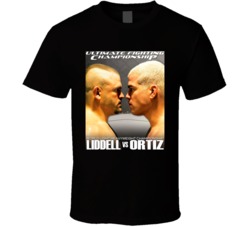 Chuck Liddell Vs Tito Ortiz Fight T Shirt Chuck Liddell Vs Tito Ortiz Fight T Shirt