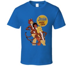 Josie And The Pussycats 70s Female Feline Cartoon Fan Retro Look T Shi Josie And The Pussycats 70s Female Feline Cartoon Fan Retro Look T Shi