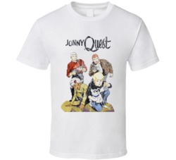 Johnny Quest 60s Cartoon Tv Show Fan T Shirt Johnny Quest 60s Cartoon Tv Show Fan T Shirt