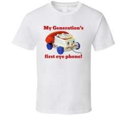 My Generations First Eye Phone Funny Retro Toy Telephone Phone Funny T