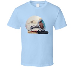 Michael Jordan Astronaut Helmet T Shirt