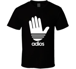Adios Waving Hand Funny Cool Parody T Shirt Adios Waving Hand Funny Cool Parody T Shirt