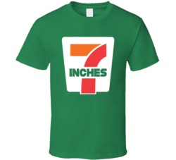 7 Inches Funny 7 11 Parody T Shirt 7 Inches Funny 7 11 Parody T Shirt