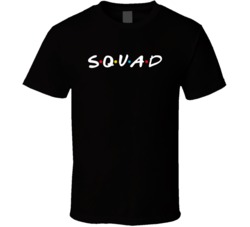 Squad Funny Friends Tv Show Logo Parody T Shirt Squad Funny Friends Tv Show Logo Parody T Shirt