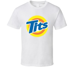 Tits Funny Tide Parody T Shirt