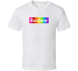 Rainbow Logo Parody T Shirt Rainbow Logo Parody T Shirt