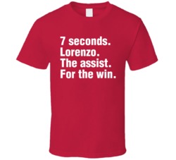 7 Seconds Lorenzo Charles Assist Win 1983 Nc State Basketball Fan T Sh
