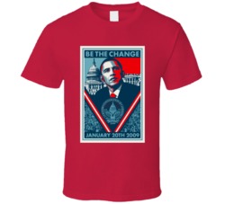 Obama Be The Chance Jan 2009 T Shirt Obama Be The Chance Jan 2009 T Shirt