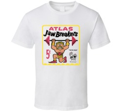 Atlas Jaw Breakers Jawbreakers Vintage Candy Sweets Brands Label Logo Atlas Jaw Breakers Jawbreakers Vintage Candy Sweets Brands Label Logo