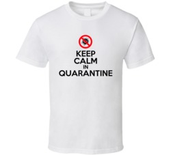 Keep Calm In Quarantine 2020 T Shirt Keep Calm In Quarantine 2020 T Shirt