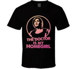 Doctor Who The Doctor Is My Home Girl Tv Show Fan T Shirt Doctor Who The Doctor Is My Home Girl Tv Show Fan T Shirt