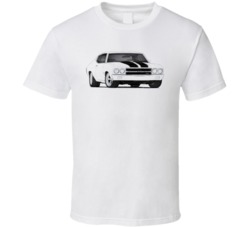1970 Chevrolte Chevelle Ss Drawing Classic Retro Collectible Car Fan T 1970 Chevrolte Chevelle Ss Drawing Classic Retro Collectible Car Fan T
