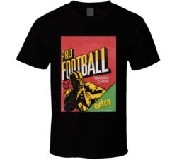1971 Topps Pro Football Trading Cards Fan T Shirt