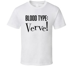 Verve Energy Drink Logo Funny Blood Type Parody T Shirt Verve Energy Drink Logo Funny Blood Type Parody T Shirt