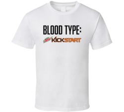 Mtn Dew Kickstart Energy Drink Logo Funny Blood Type Parody T Shirt Mtn Dew Kickstart Energy Drink Logo Funny Blood Type Parody T Shirt