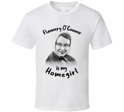 Flannery O'connor Writer Author Is My Homegirl Reading Book Worm 