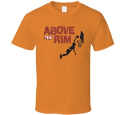 Above The Rim Basketball Movie Logo Film Fan T Shirt