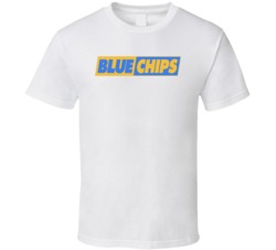 Blue Chips Basketball Movie Logo Film Fan T Shirt