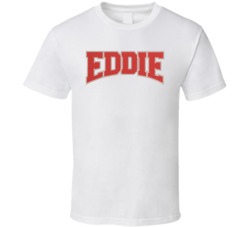 Eddie Basketbal Movie Logo Film Fan T Shirt