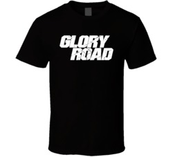 Glory Road Basketbal Movie Logo Film Fan Worn Look T Shirt