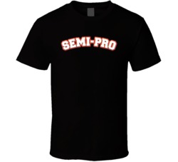 Semi Pro Basketbal Movie Logo Film Bball Fan T Shirt