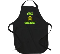 Grill Sargeant Funny Bbq Grilling Apron