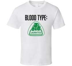 Jarritos Soda Pop Drink Logo Funny Blood Type Parody T Shirt Jarritos Soda Pop Drink Logo Funny Blood Type Parody T Shirt