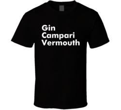 Negroni Cocktail Recipe Drink T Shirt Negroni Cocktail Recipe Drink T Shirt
