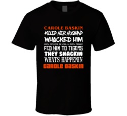 Carole Baskin Killed Her Husband Fed Him To The Tigers They Snackin Ti Carole Baskin Killed Her Husband Fed Him To The Tigers They Snackin Ti