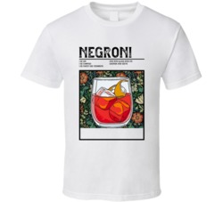 Negroni Gin Recipe Drink T Shirt Negroni Gin Recipe Drink T Shirt